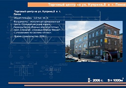 Торговый центр на ул.Куприна, 8 в г.Пенза